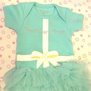 Sara Kety Best Gift Ever onesie with tutu New